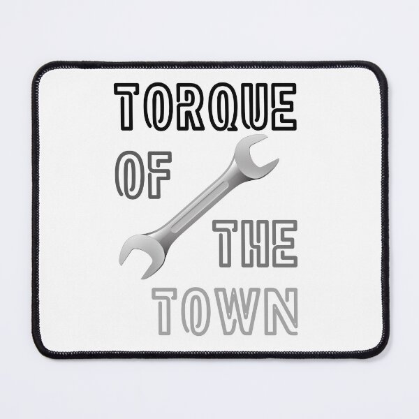 Item preview, Torque Of The Town Funny Engineer Pun designed and sold by ThePungineer.