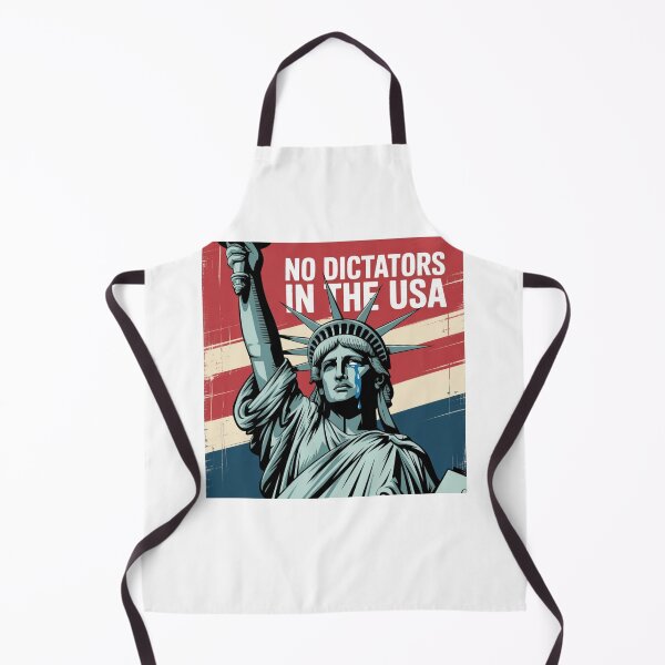 Item preview, No Dictators in the USA Lady Liberty Cries for Freedom Political Protest Art designed and sold by Mateusz Majcherek.