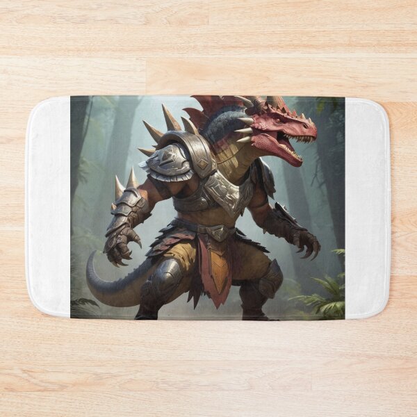 Item preview, Dino Warrior – Armored Reptilian Gladiator designed and sold by DreamistStore.