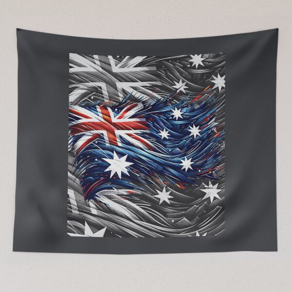 Item preview, Australian Flag designed and sold by maistendencias.