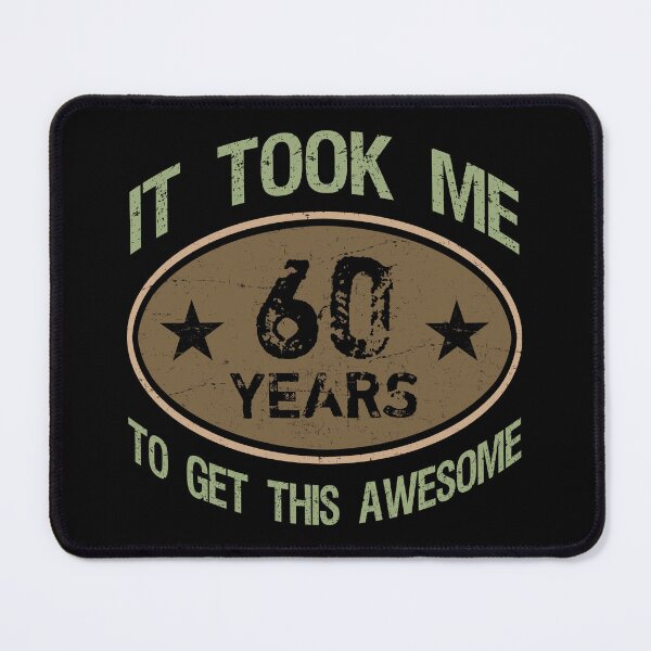 Item preview, Awesome 60th Birthday For Men designed and sold by thepixelgarden.