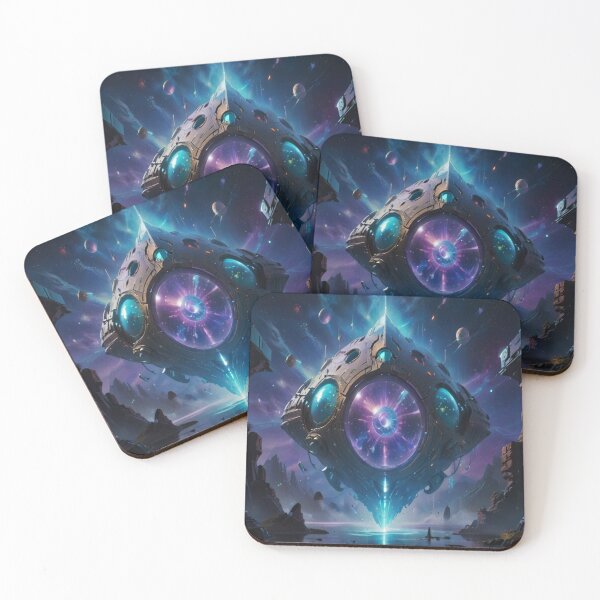 Item preview, Celestial Gateway – Alien Starship Ascension designed and sold by DreamistStore.