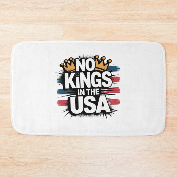 Item preview, No Kings in the USA Graffiti Political Protest Art designed and sold by Mateusz Majcherek.