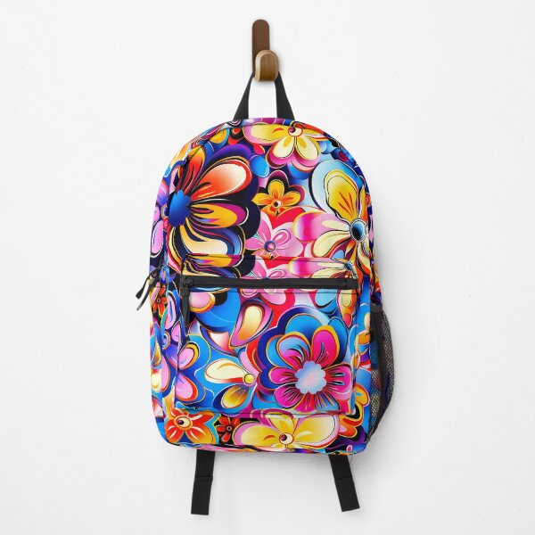 Item preview, 70s style, floral retro, designed and sold by ArtbyJustis.