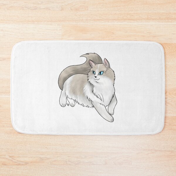 Item preview, Cat - Ragdoll Cat - Cream Bicolor designed and sold by Jennifer Stolzer.