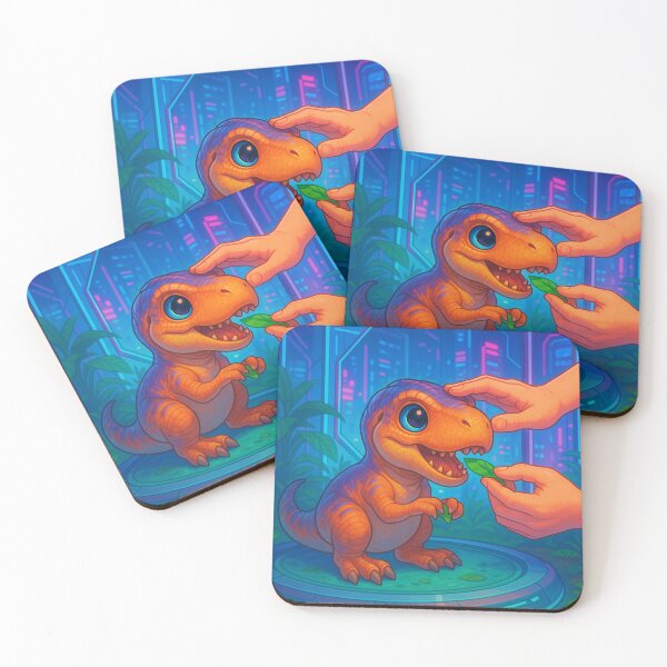 Item preview, Cyber Dino Baby – A Prehistoric Friend in the Future designed and sold by DreamistStore.
