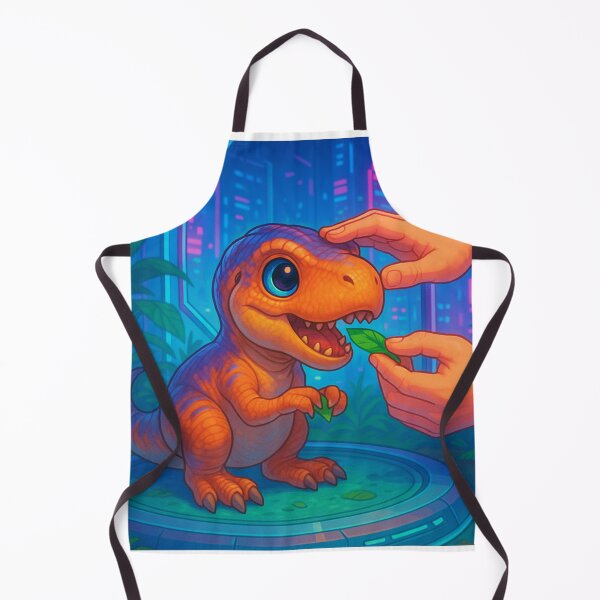 Item preview, Cyber Dino Baby – A Prehistoric Friend in the Future designed and sold by DreamistStore.