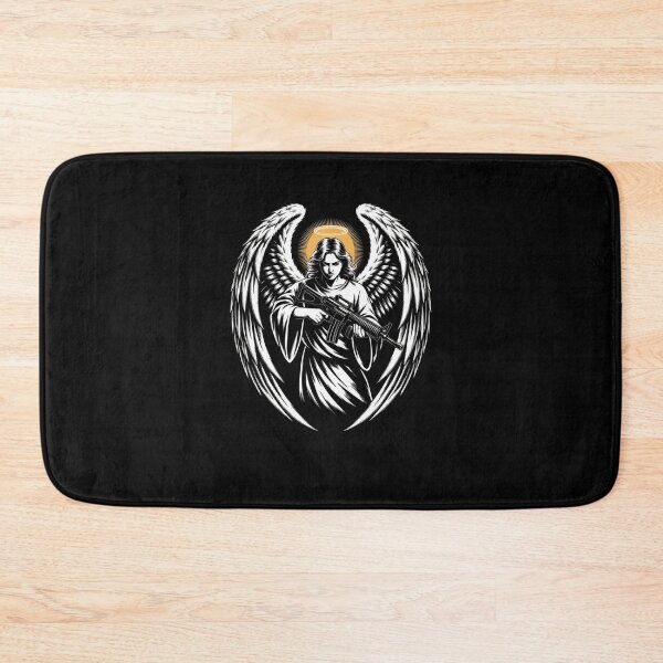 Item preview, Angel with machine gun designed and sold by Mateusz Majcherek.