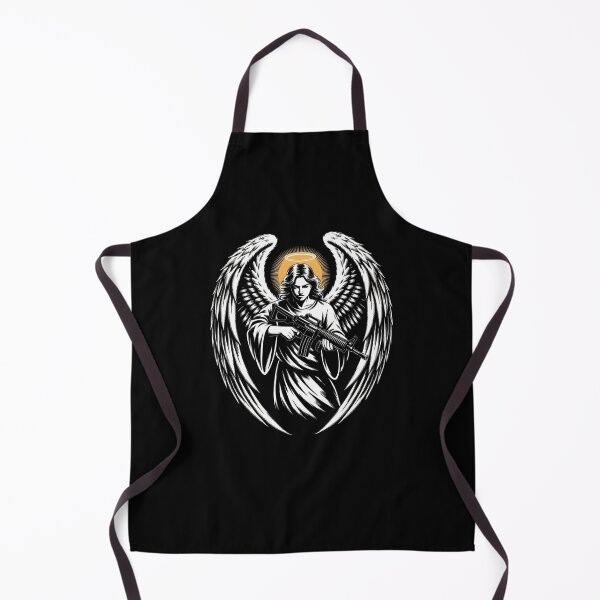 Item preview, Angel with machine gun designed and sold by Mateusz Majcherek.
