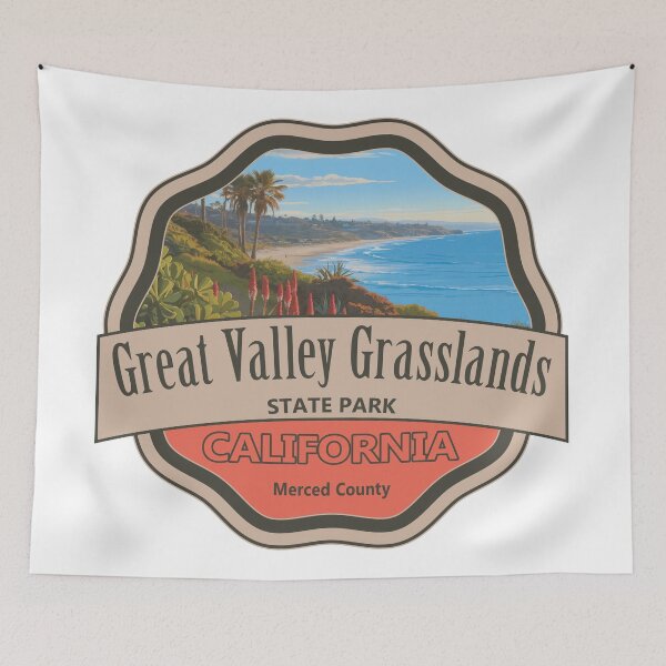 Item preview, Great Valley Grasslands State Park, Merced County, California designed and sold by Wanderful-roads.