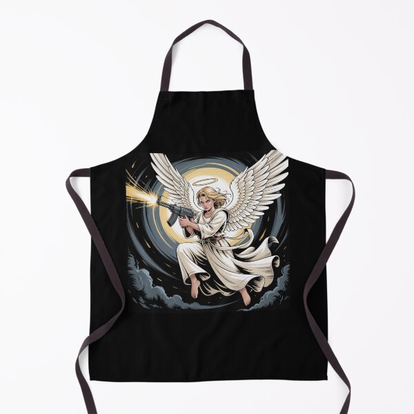 Item preview, Angel with machine gun designed and sold by Mateusz Majcherek.