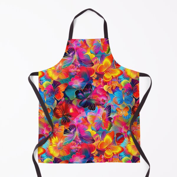 Aperçu de l'œuvre fleurs audacieuses, style années 70, fleurs funky créée et vendue par ArtbyJustis.