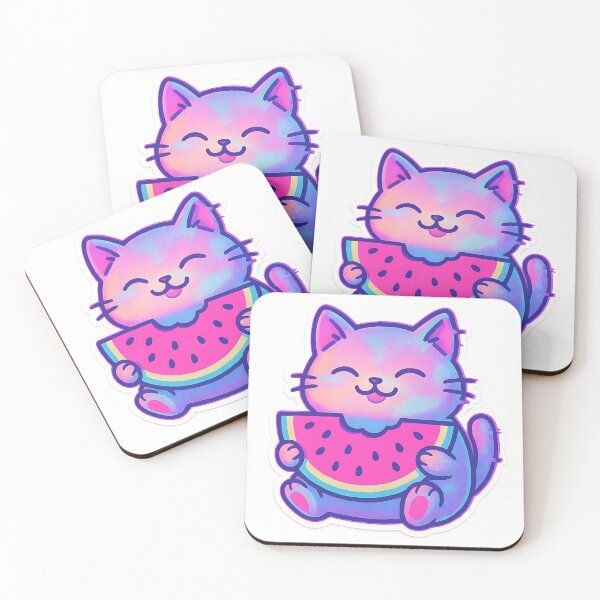Item preview, Chonk Cat with Watermelon designed and sold by Throwback Trends.