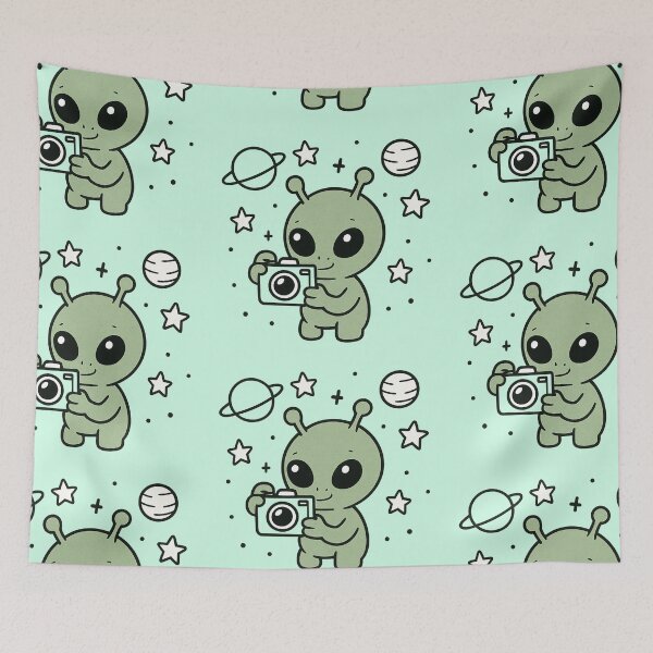 Item preview, A cute little Alien in the stars designed and sold by EpicVibes Wear.
