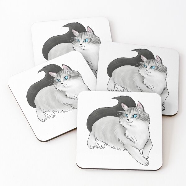 Item preview, Cat - Ragdoll Cat - White Tabby designed and sold by Jennifer Stolzer.