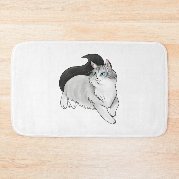 Item preview, Cat - Ragdoll Cat - White Tabby designed and sold by Jennifer Stolzer.