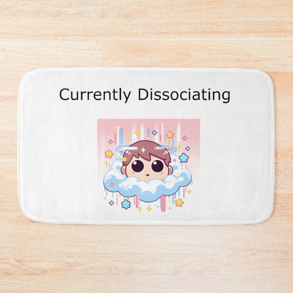 Item preview, Mentally Disconnected – Cartoon Face in Existential Drift designed and sold by Confuzz1ed.