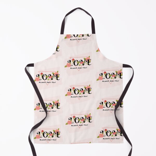 Item preview, "Floral Love Typography – Always Only You" designed and sold by pioneeringdesigns.