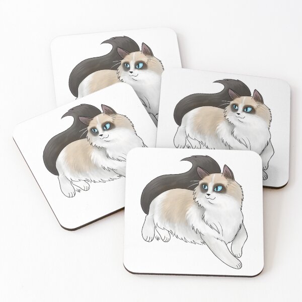 Item preview, Cat - Ragdoll Cat - Blue Point designed and sold by Jennifer Stolzer.