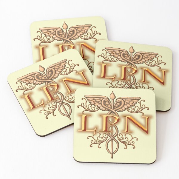 Item preview, Fancy Caduceus LPN Nurse  designed and sold by artmuvz.