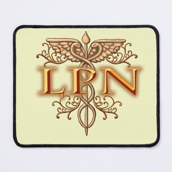 Item preview, Fancy Caduceus LPN Nurse  designed and sold by artmuvz.