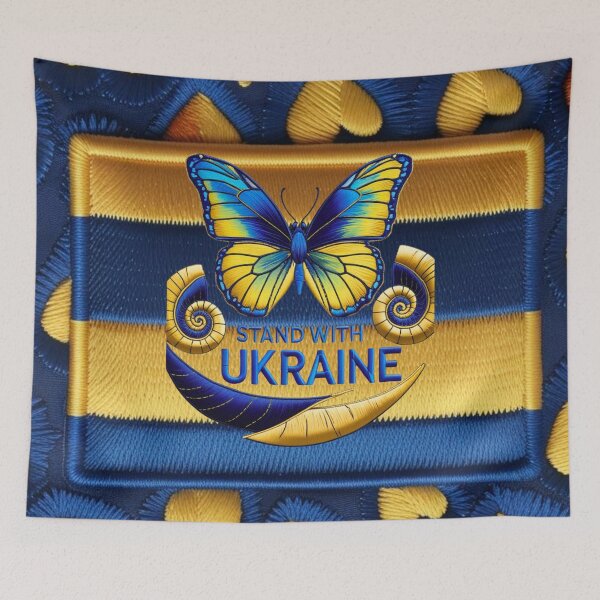 Item preview, Stand with Ukraine Butterfly Design |Support Ukraine Symbol designed and sold by ArtDesignTp.