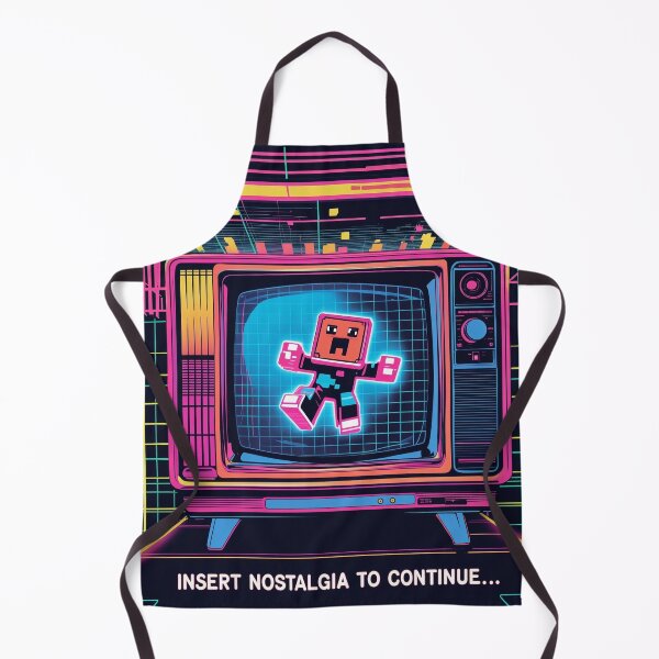 Item preview, Insert Nostalgia to Continue – Retro Gamer Neon Art designed and sold by Urban-Pulse-UP.