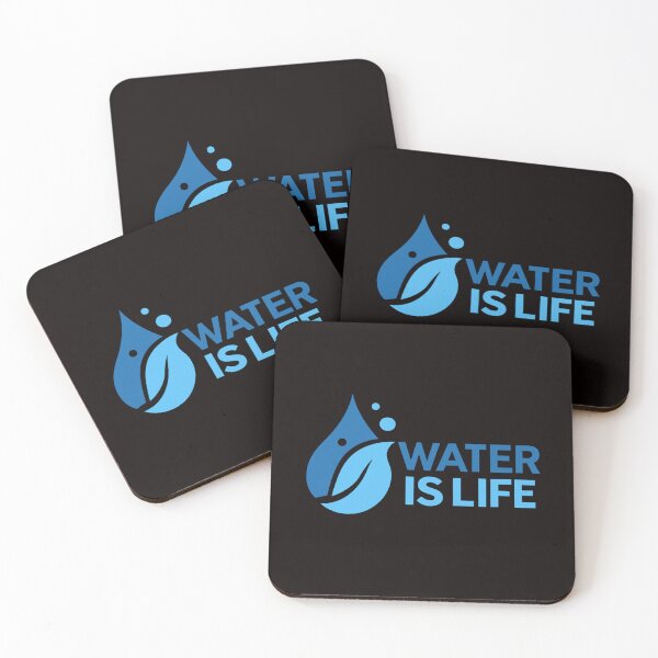 Item preview, Water is Life – Awareness Logo on the Importance of Water for Life designed and sold by DIB Designs – Express Your Style.