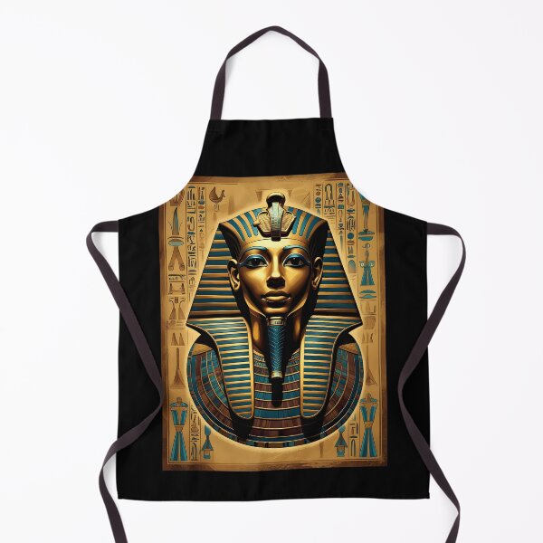 Item preview, An Illustration of Tutankhamun Mask designed and sold by StudioRedKoala.