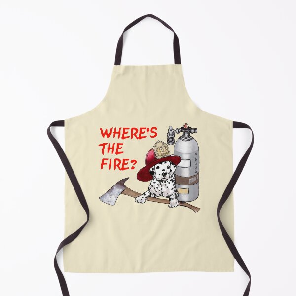 Item preview, Smokey Dalmatian Dog Firefighter designed and sold by artmuvz.