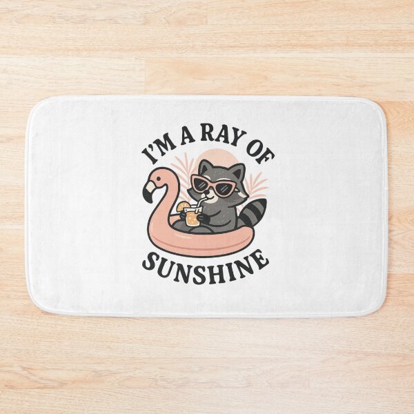 Item preview, I'm a ray of sunshine funny racoon humor summer designed and sold by snowry.