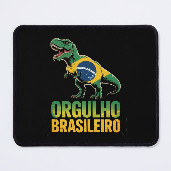 Item preview, Orgulho Brasileiro T-rex Brazilian pride dinosaur designed and sold by snowry.