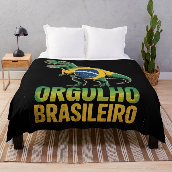 Item preview, Orgulho Brasileiro T-rex Brazilian pride dinosaur designed and sold by snowry.