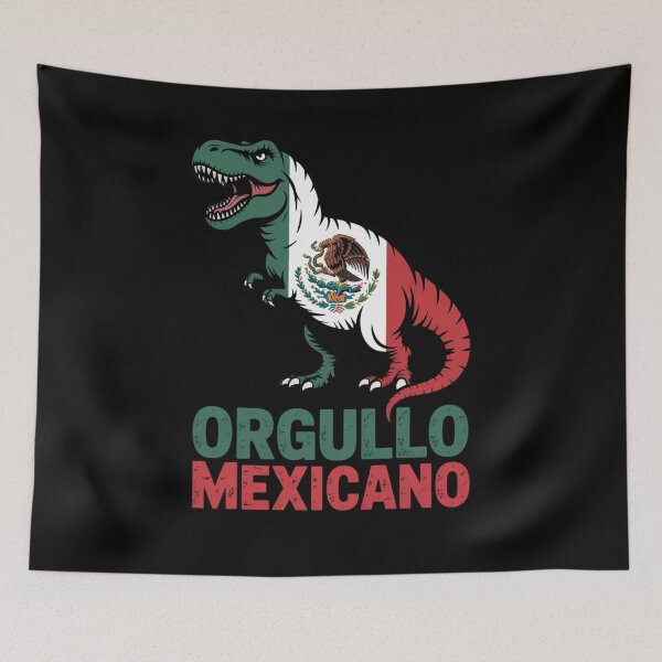 Item preview, Orgullho Mexicano T-rex Mexican Pride dinosaur designed and sold by snowry.