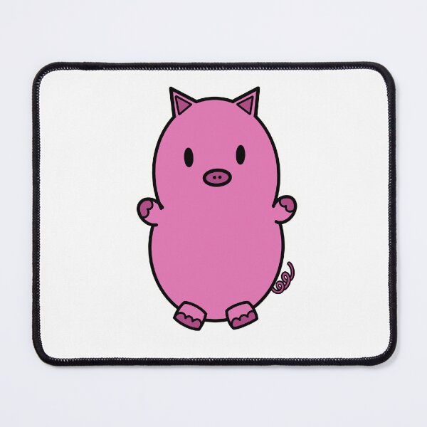 Item preview, Simple Cute Pig Cartoon Design designed and sold by PinkPenguin3312.