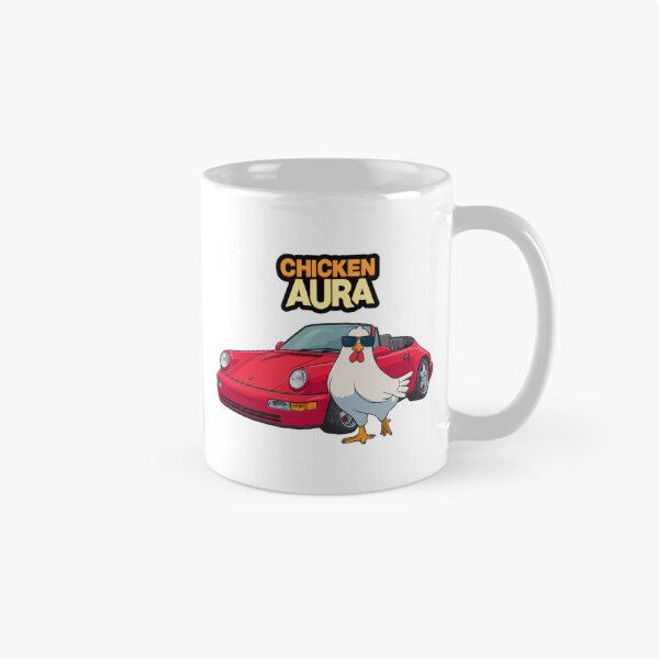 Artikelvorschau, Huhn Aura Humorvolles Design entworfen und verkauft von ThunderParrot.