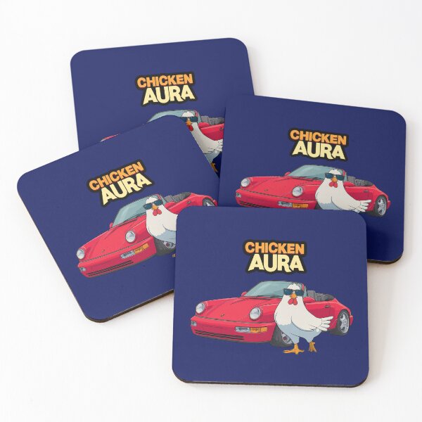 Item preview, Chicken Aura Humorous Design designed and sold by ThunderParrot.
