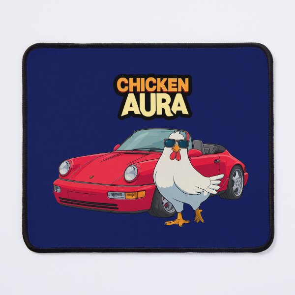 Item preview, Chicken Aura Humorous Design designed and sold by ThunderParrot.