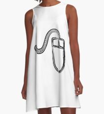 Computer Mouse A-Line Dress
