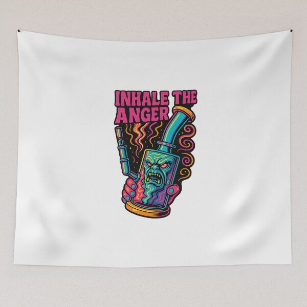 Item preview, Inhale the anger designed and sold by Thegreenalchemy.
