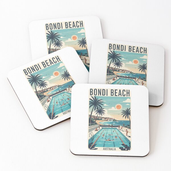 Item preview, Australia - Bondi Beach (Country Collection) designed and sold by HeartbeatPrint.