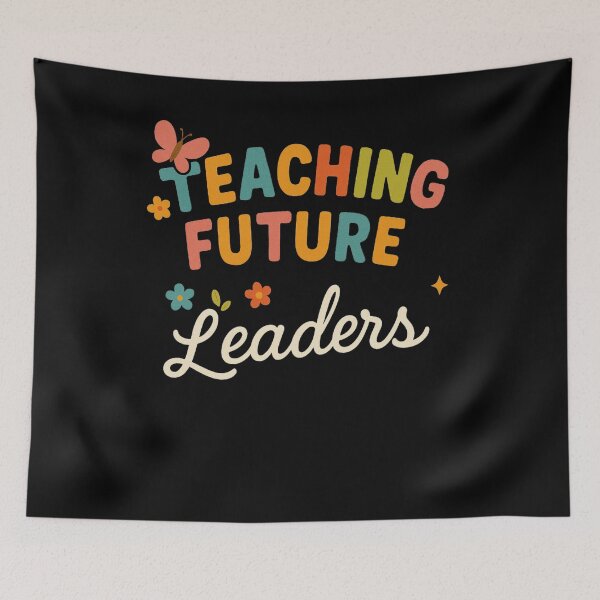 Item preview, Teaching future leaders cute teacher/educator saying designed and sold by snowry.