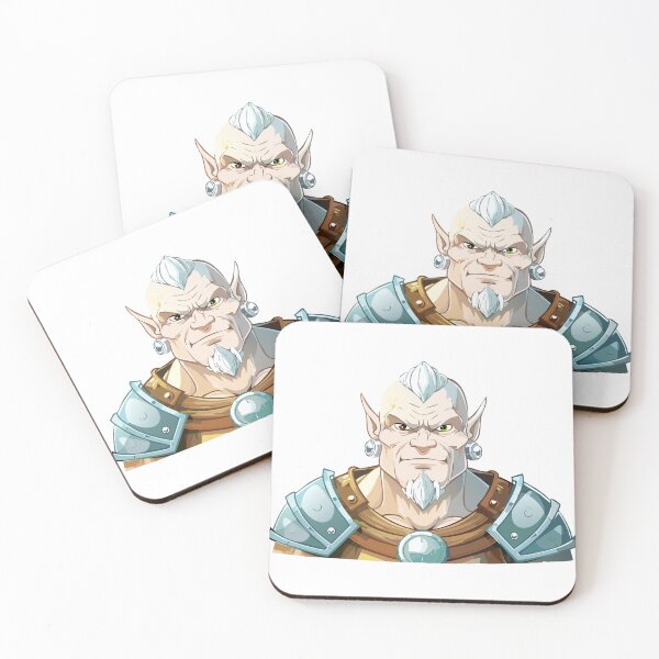 Item preview, Portrait of a old man elf, fantasy elegant old elf face with pointed ears designed and sold by Danler.