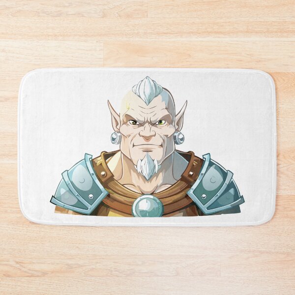 Item preview, Portrait of a old man elf, fantasy elegant old elf face with pointed ears designed and sold by Danler.