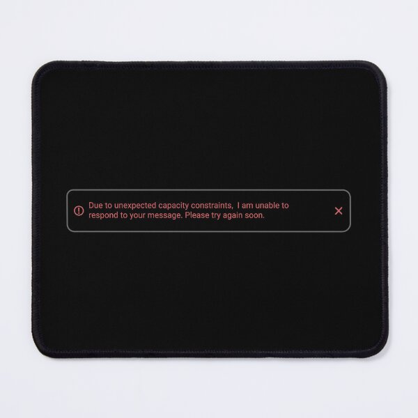 Item preview, Due to unexpected capacity constraints, I am unable to respond (Claude) designed and sold by IonianDesign.