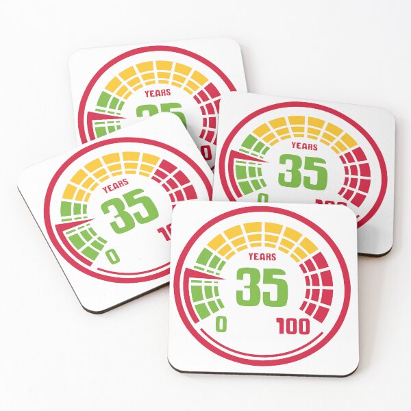 Item preview, 35 years old counter age old age youth birthday designed and sold by Achille3777.