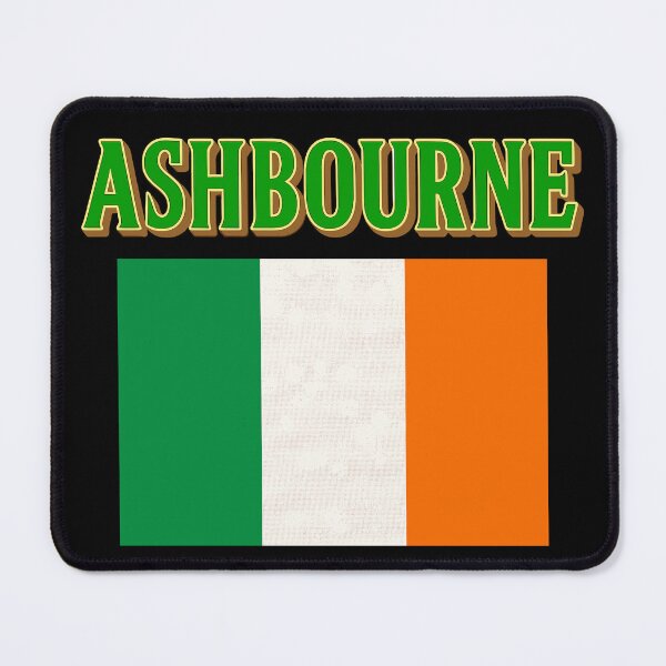 Item preview, Ashbourne County Meath with Irish Flag designed and sold by OliDesigns.