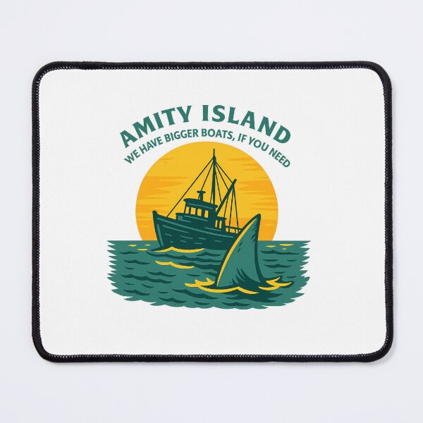 Item preview, Amity Island – Bigger Boats, Bigger Legends designed and sold by malero-design.