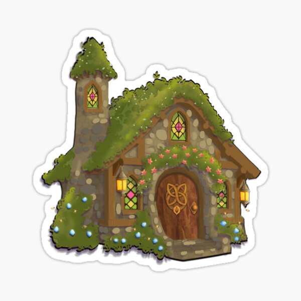 Item preview, Fairy Cottage designed and sold by TheMissPoof’s Gallery.