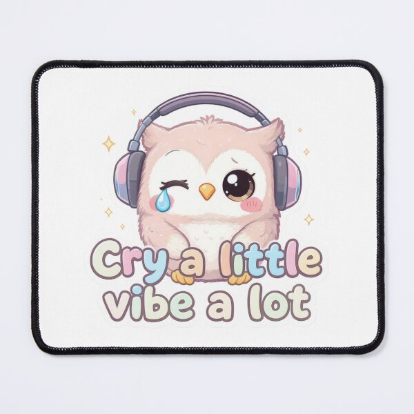 Item preview, Cute Owlet Kawaii Good Vibes designed and sold by Klirya.